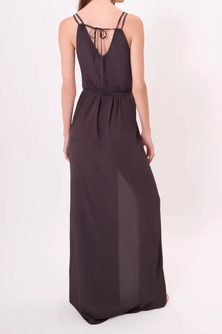 The Marilyn maxi dress in noir by Chloe Colette